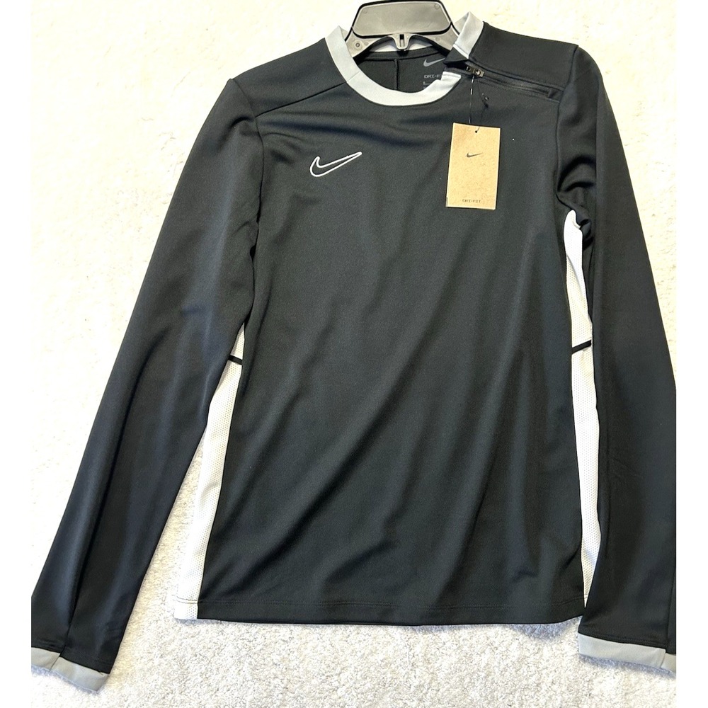 Nike FZ9764-010 Women's Black Soccer Athletic Shirt Size Small (R1)